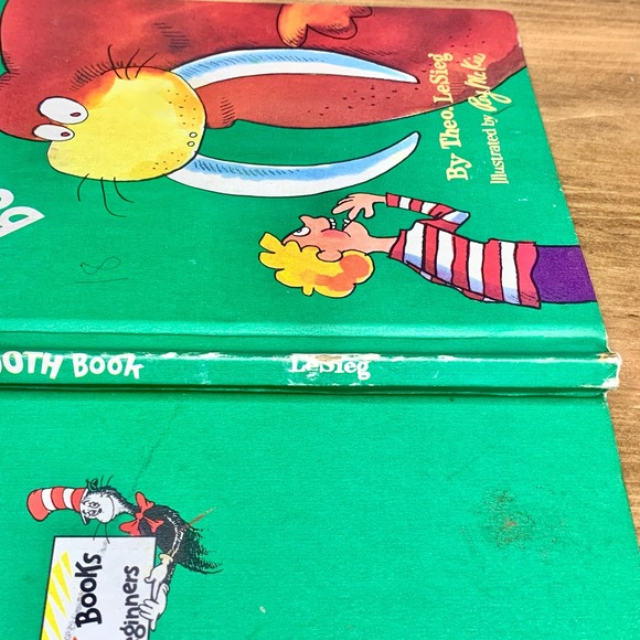 Vintage Dr. Seuss THE TOOTH BOOK Theo LeSieg 1981 Hardcover Book - Picture 6 of 16